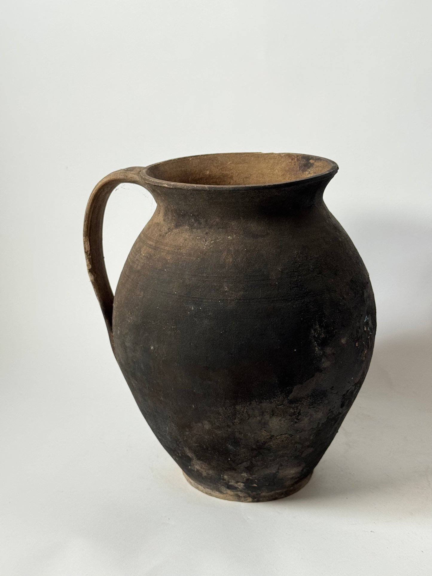 Large Coal-Fired Romanian Jug