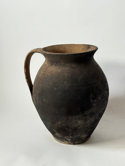 Large Coal-Fired Romanian Jug