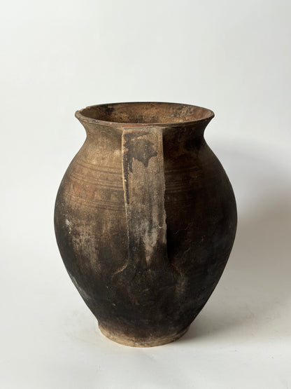 Large Coal-Fired Romanian Jug
