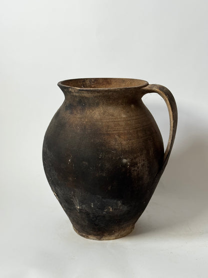 Large Coal-Fired Romanian Jug