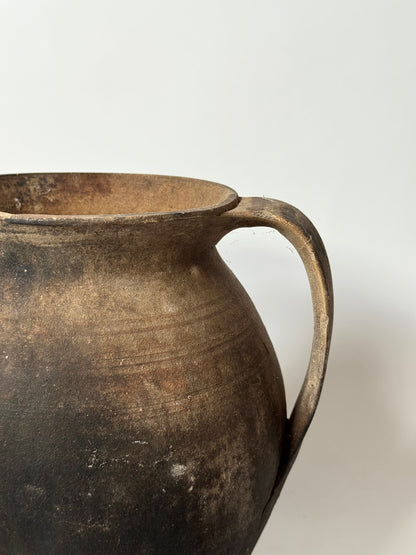 Large Coal-Fired Romanian Jug