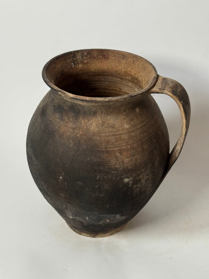 Large Coal-Fired Romanian Jug
