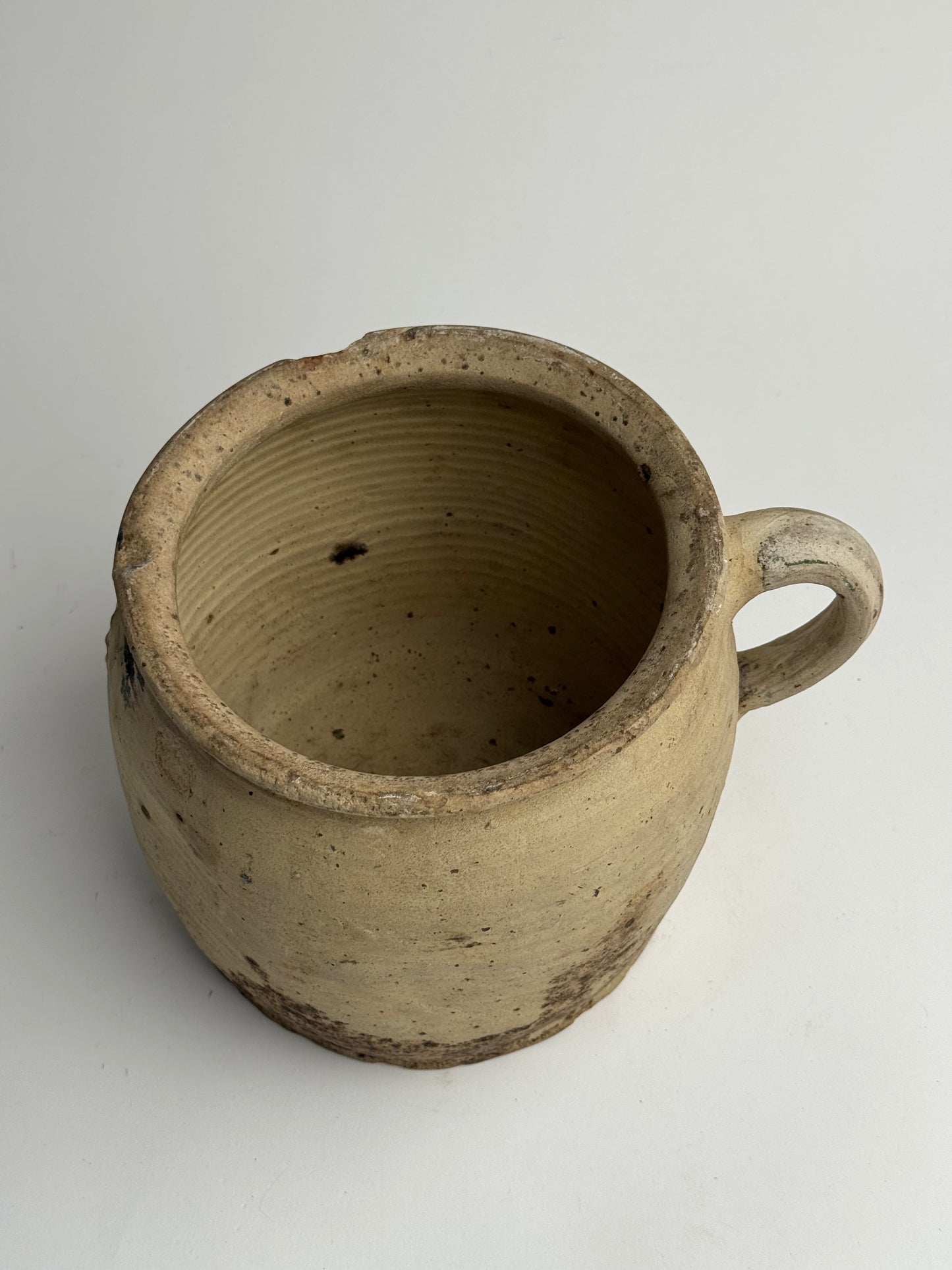 Single Handle French Confit Pot
