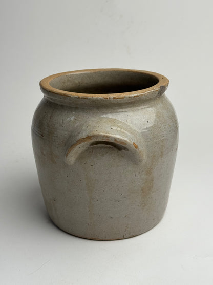 Medium Grey Mottled French Confit Pot