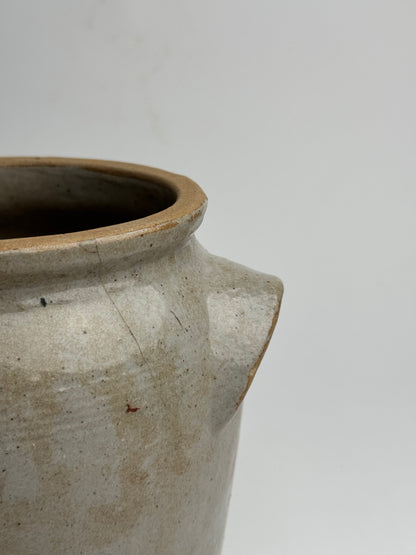 Medium Grey Mottled French Confit Pot