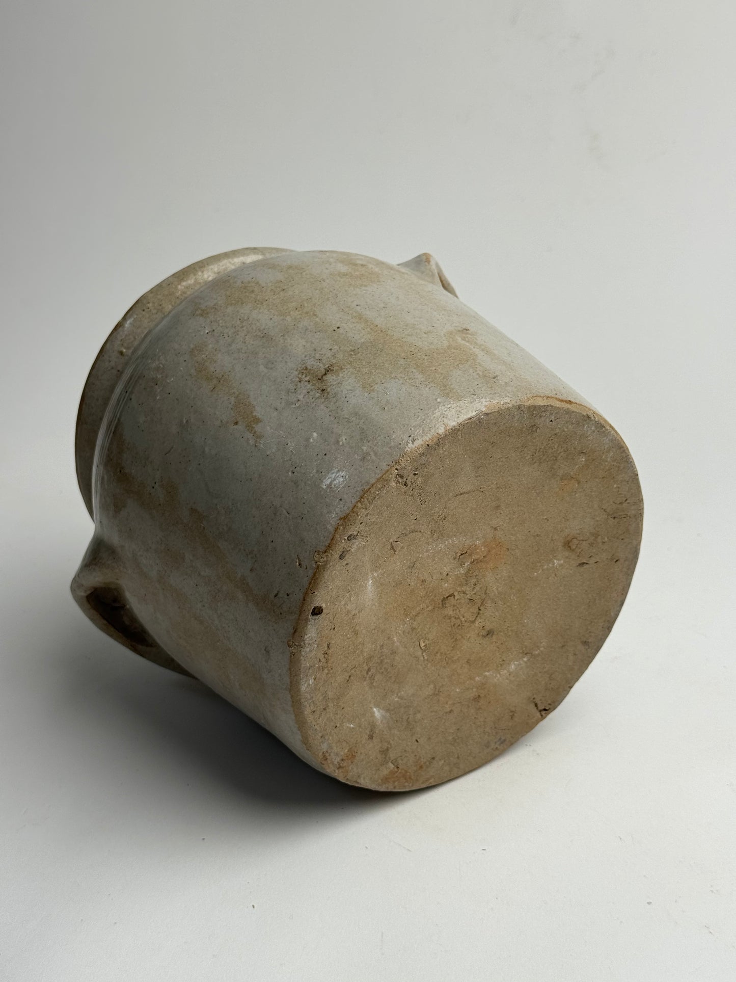 Medium Grey Mottled French Confit Pot