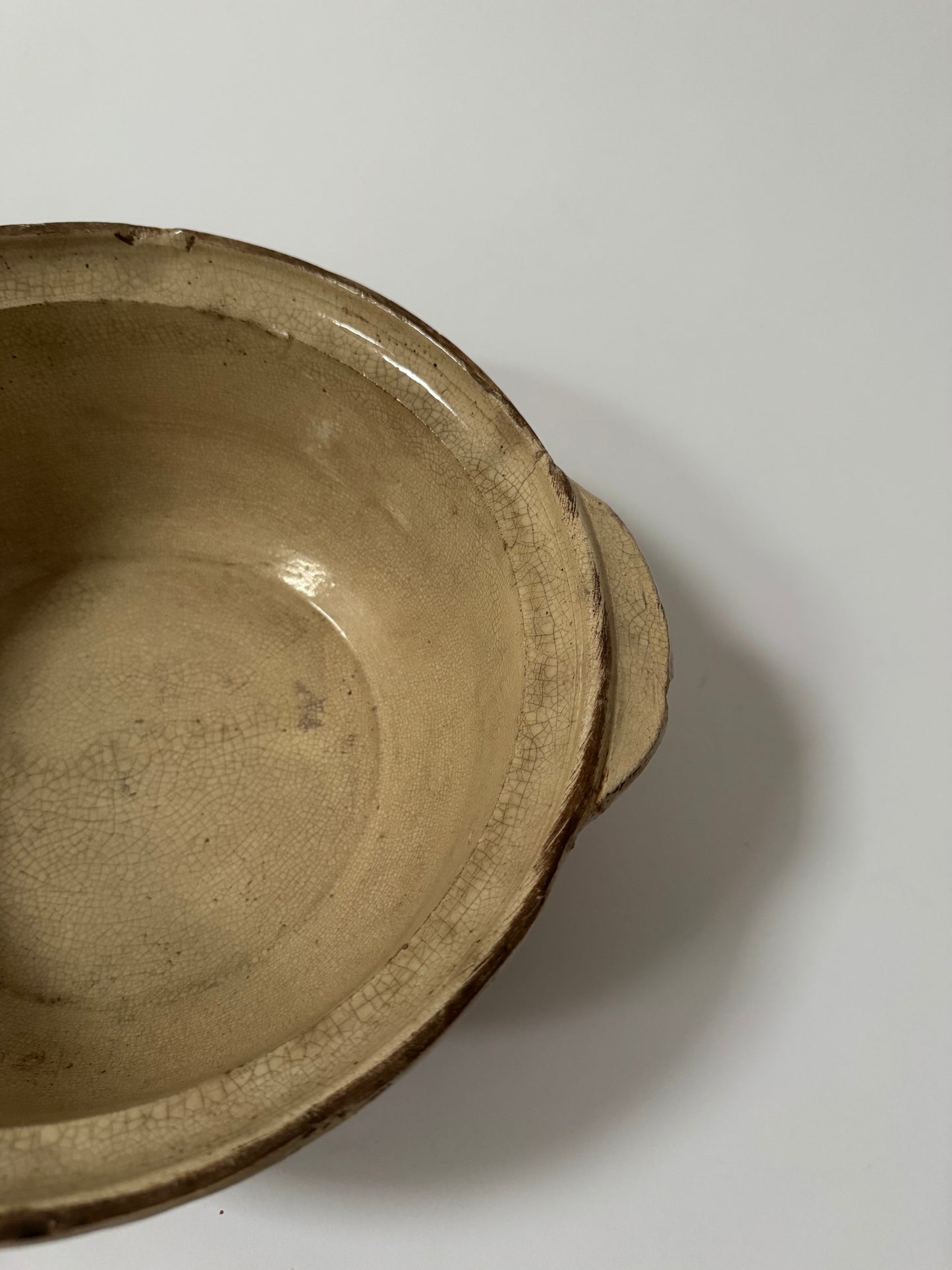 Large Vintage French Country Mixing Bowl