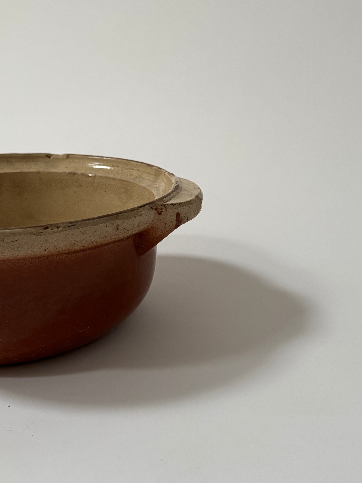 Large Vintage French Country Mixing Bowl