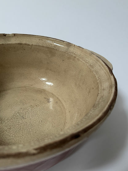 Large Vintage French Country Mixing Bowl