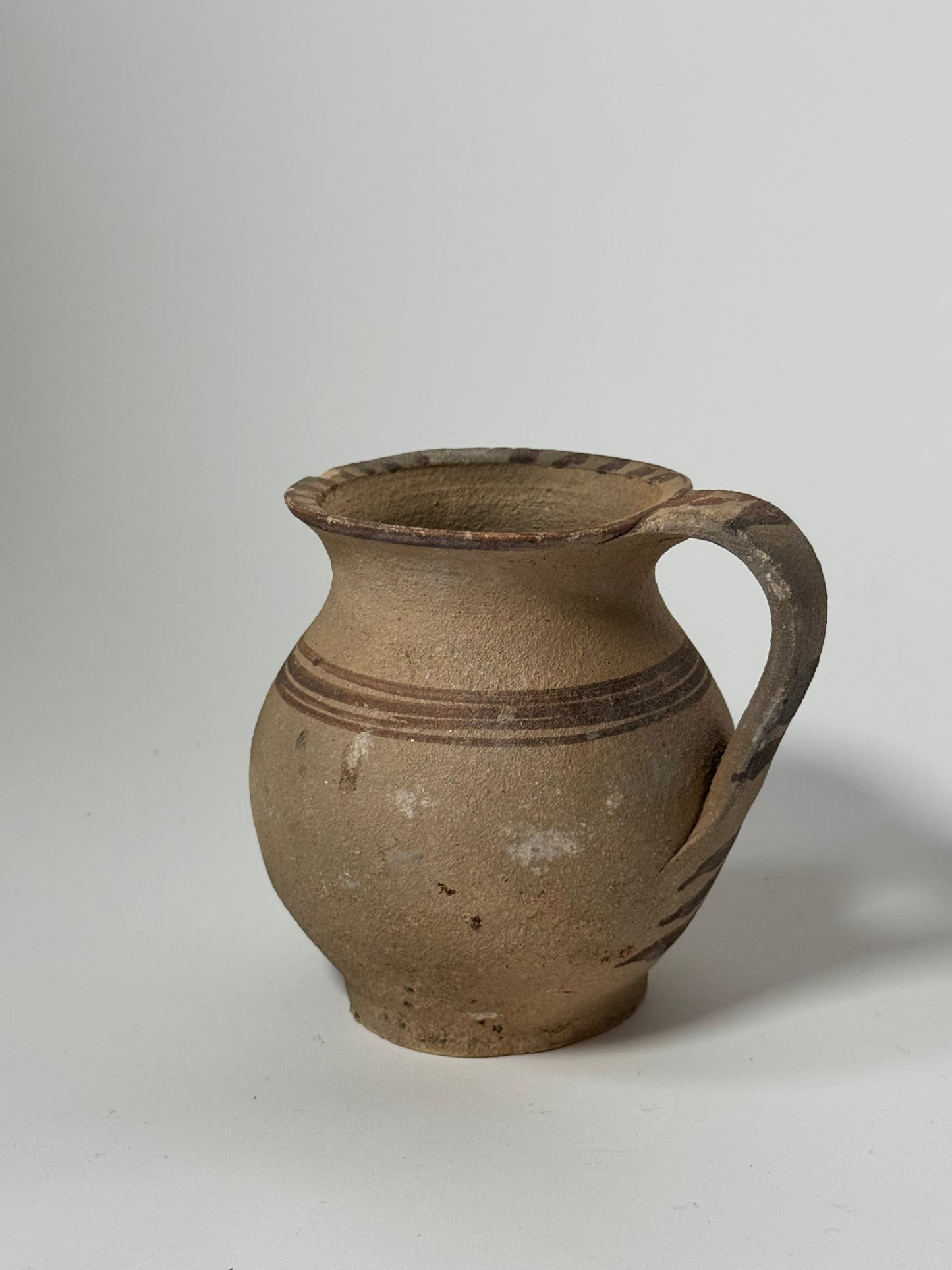 Small Romanian Line Detail Jug
