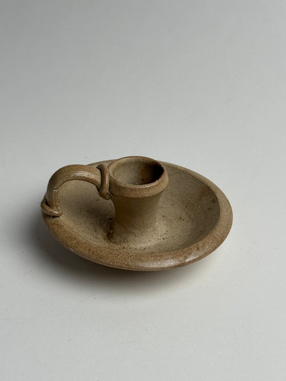 Stoneware Pottery Candle Holder