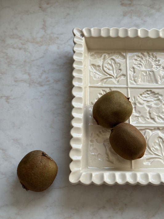Vintage Ceramic Mold Dish