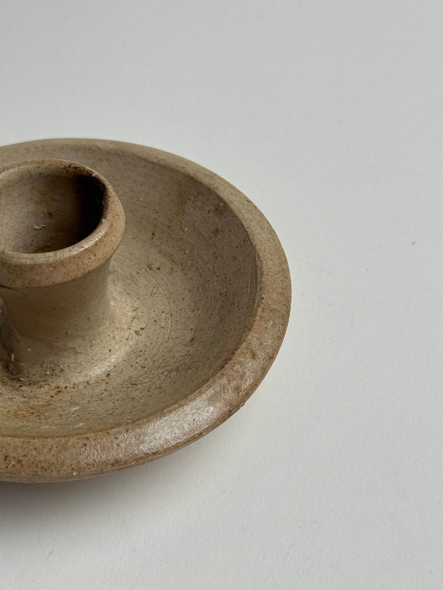 Stoneware Pottery Candle Holder