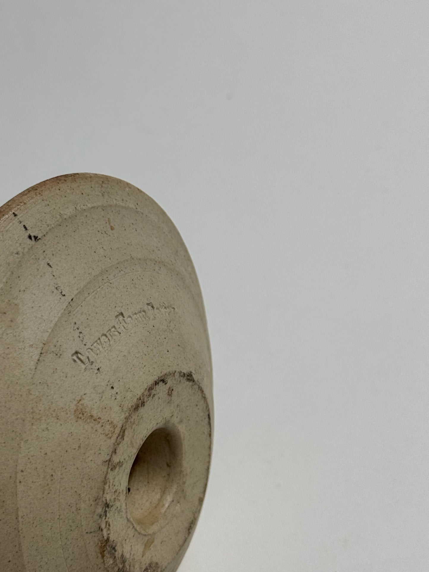 Stoneware Pottery Candle Holder