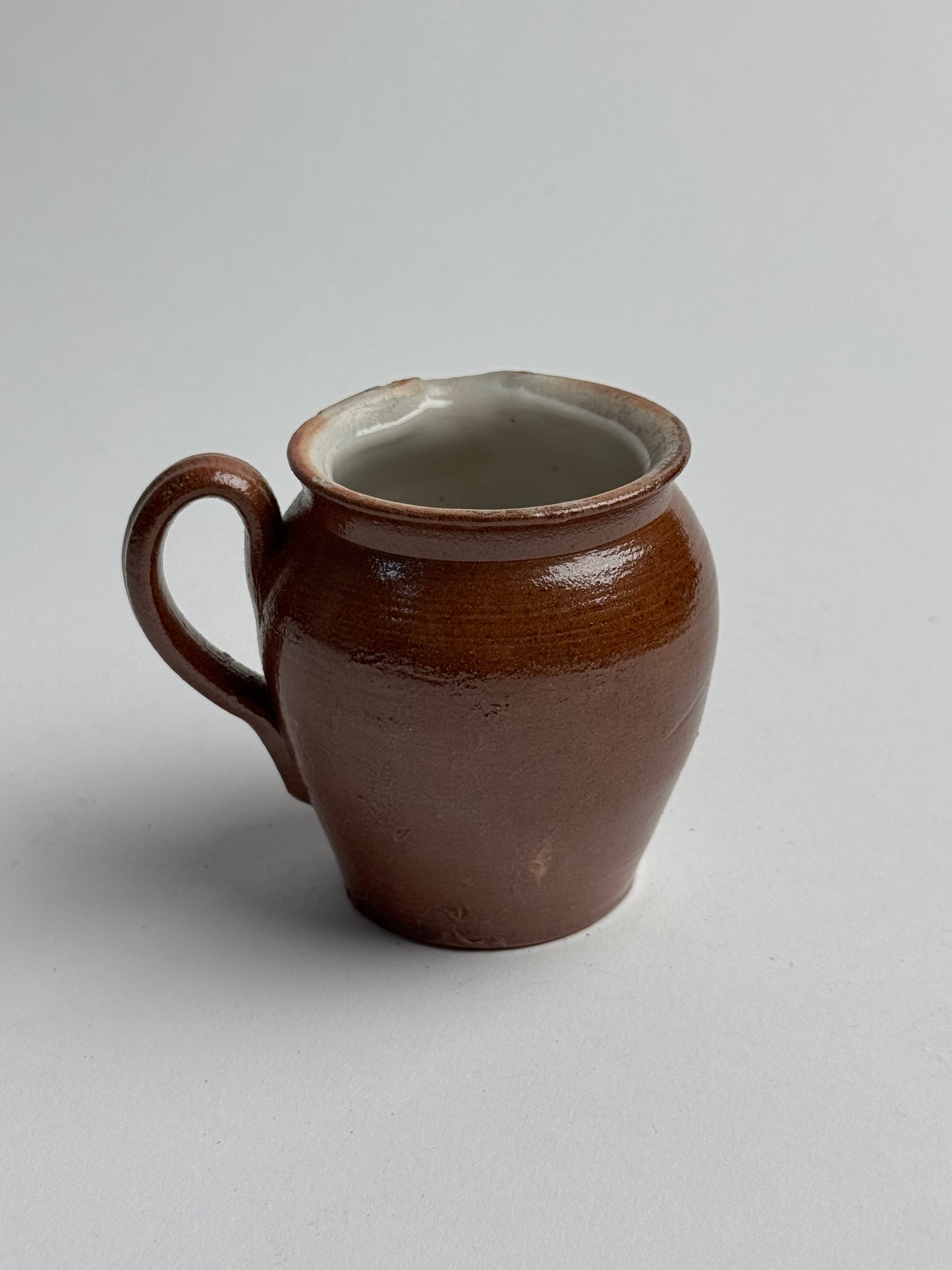 Miniature Glazed French Jug