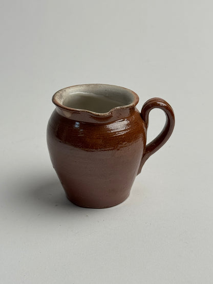 Miniature Glazed French Jug