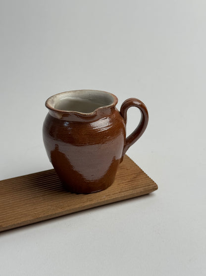 Miniature Glazed French Jug