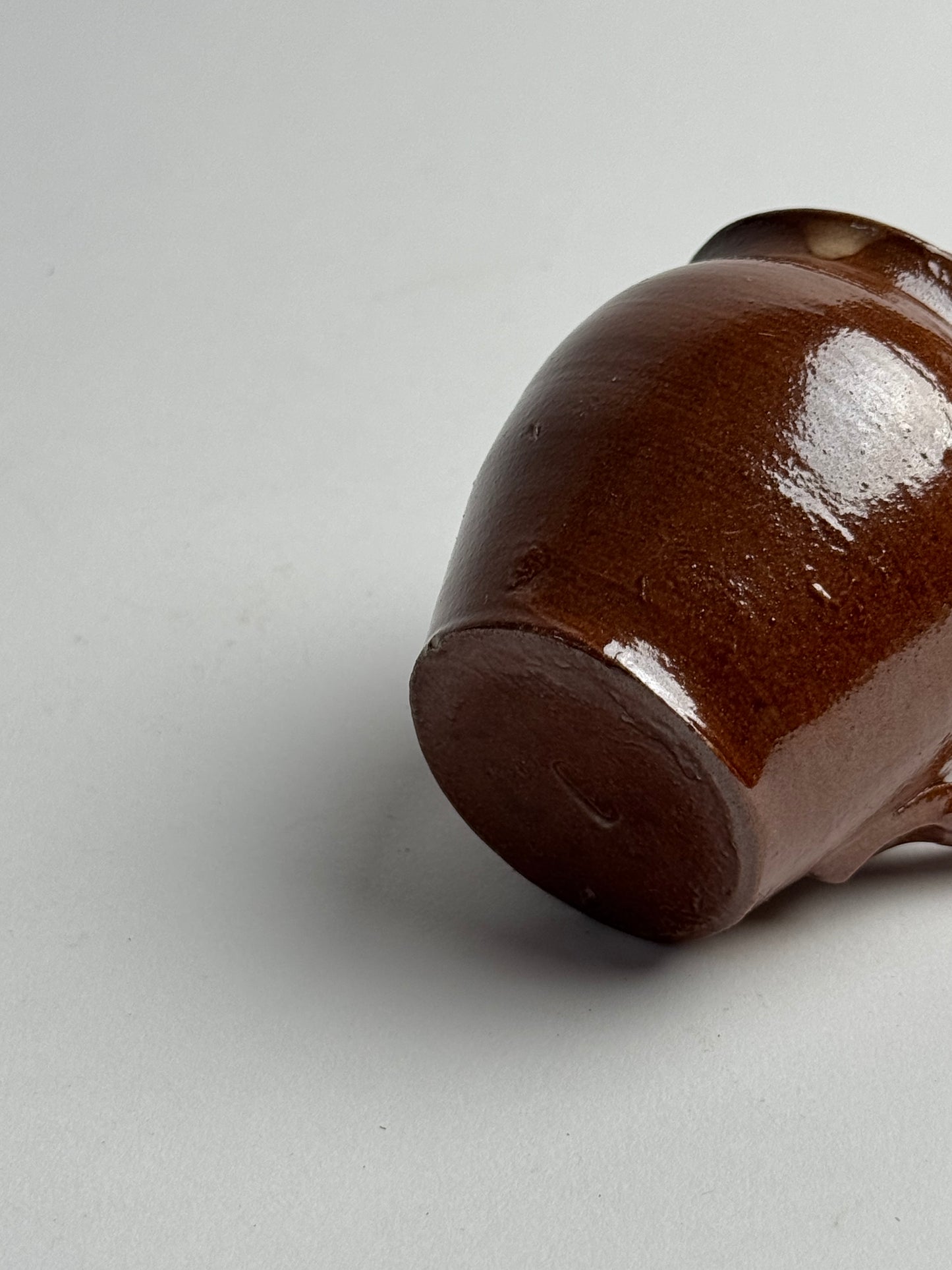 Miniature Glazed French Jug