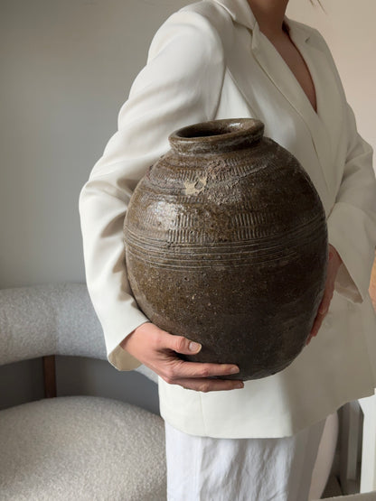 Large Chinese Rice Wine Jar