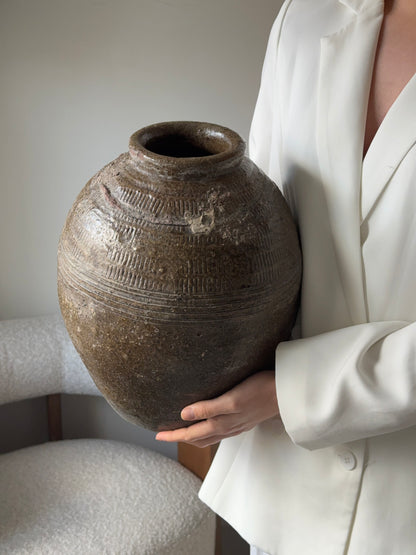Large Chinese Rice Wine Jar