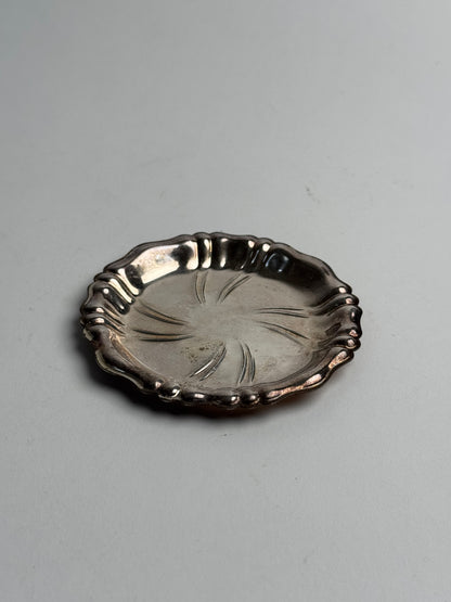 Set of 4 Vintage Silver Dishes