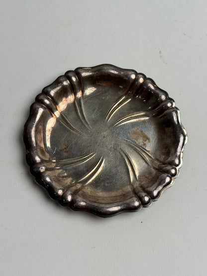 Set of 4 Vintage Silver Dishes