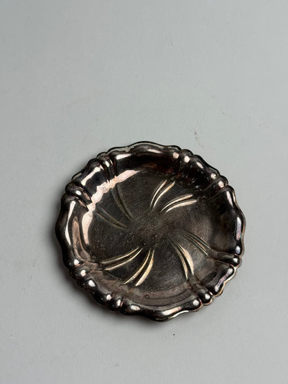 Set of 4 Vintage Silver Dishes