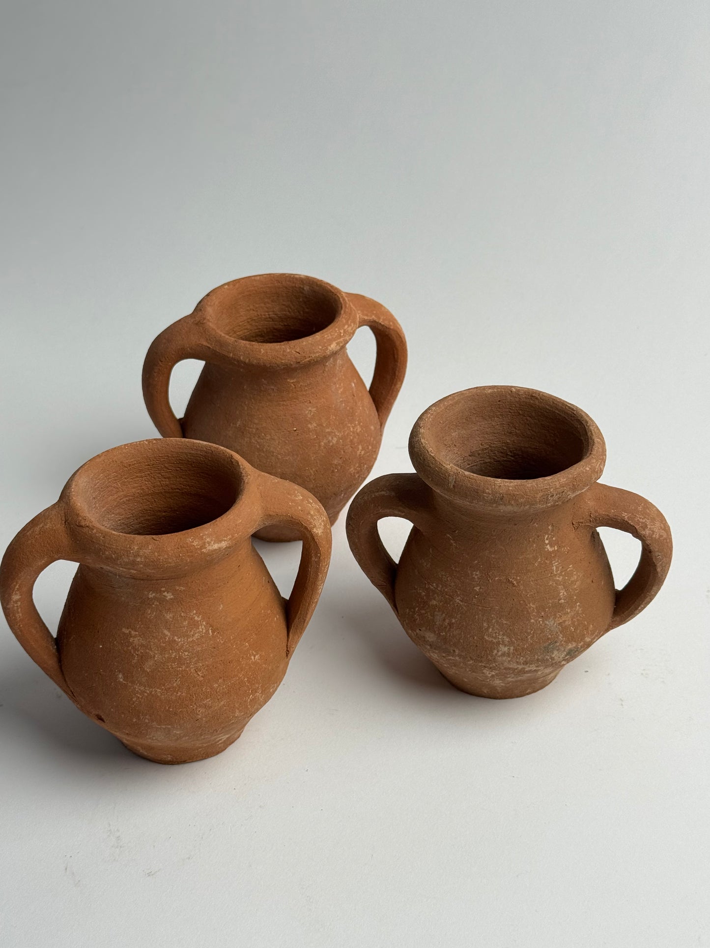 Small Twin Handled Turkish Pots