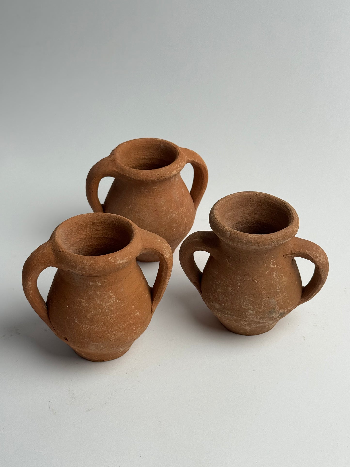 Small Twin Handled Turkish Pots