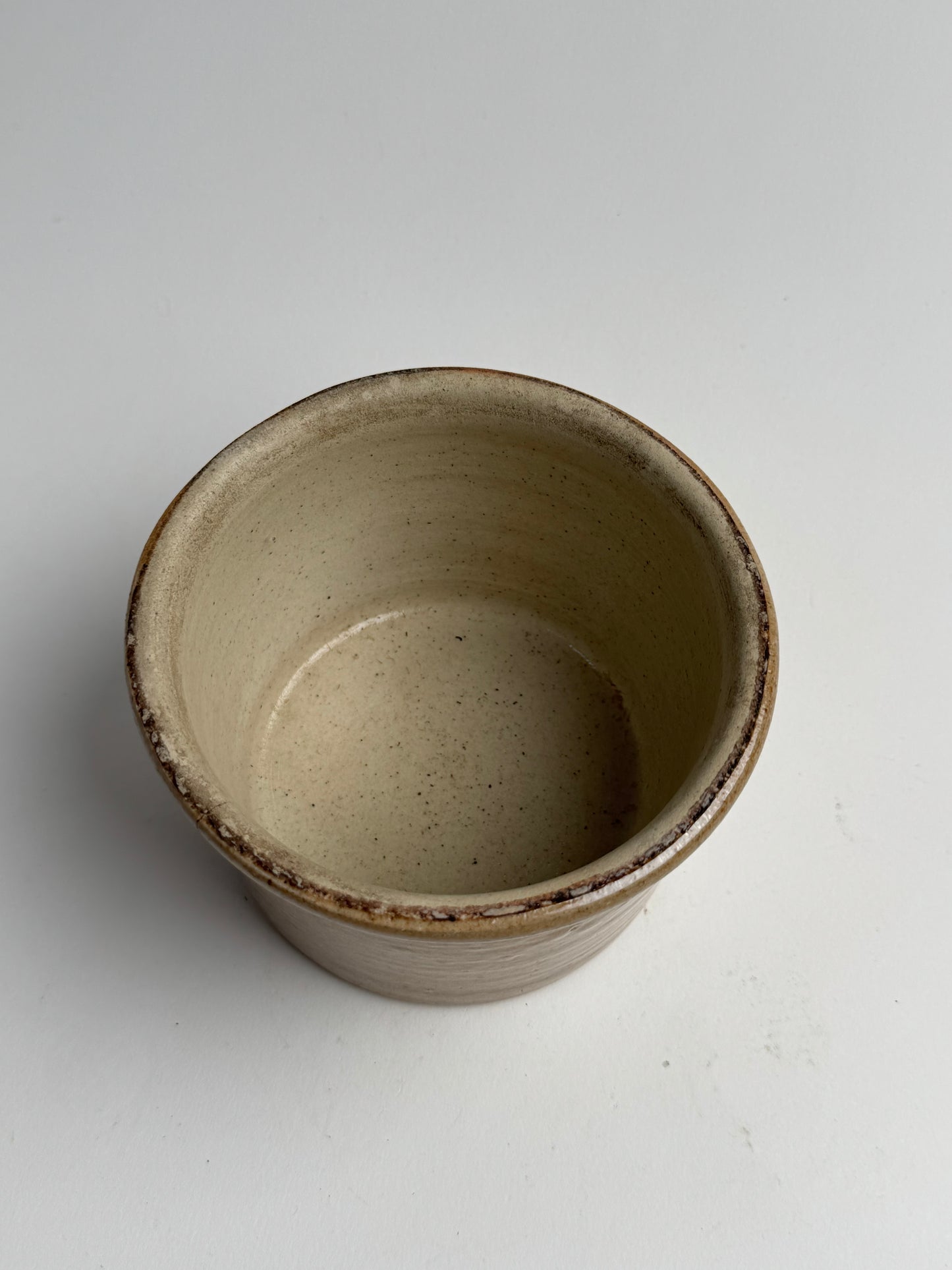 Two-Toned French Preserve Pot