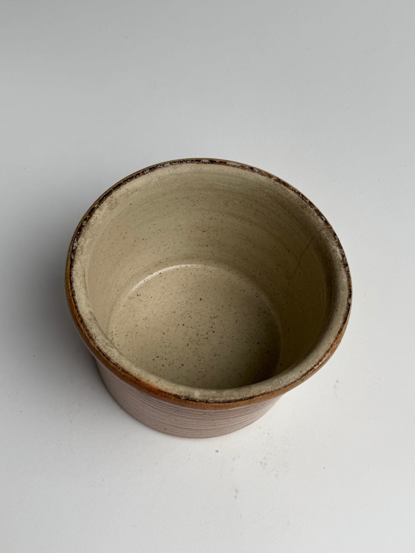 Two-Toned French Preserve Pot