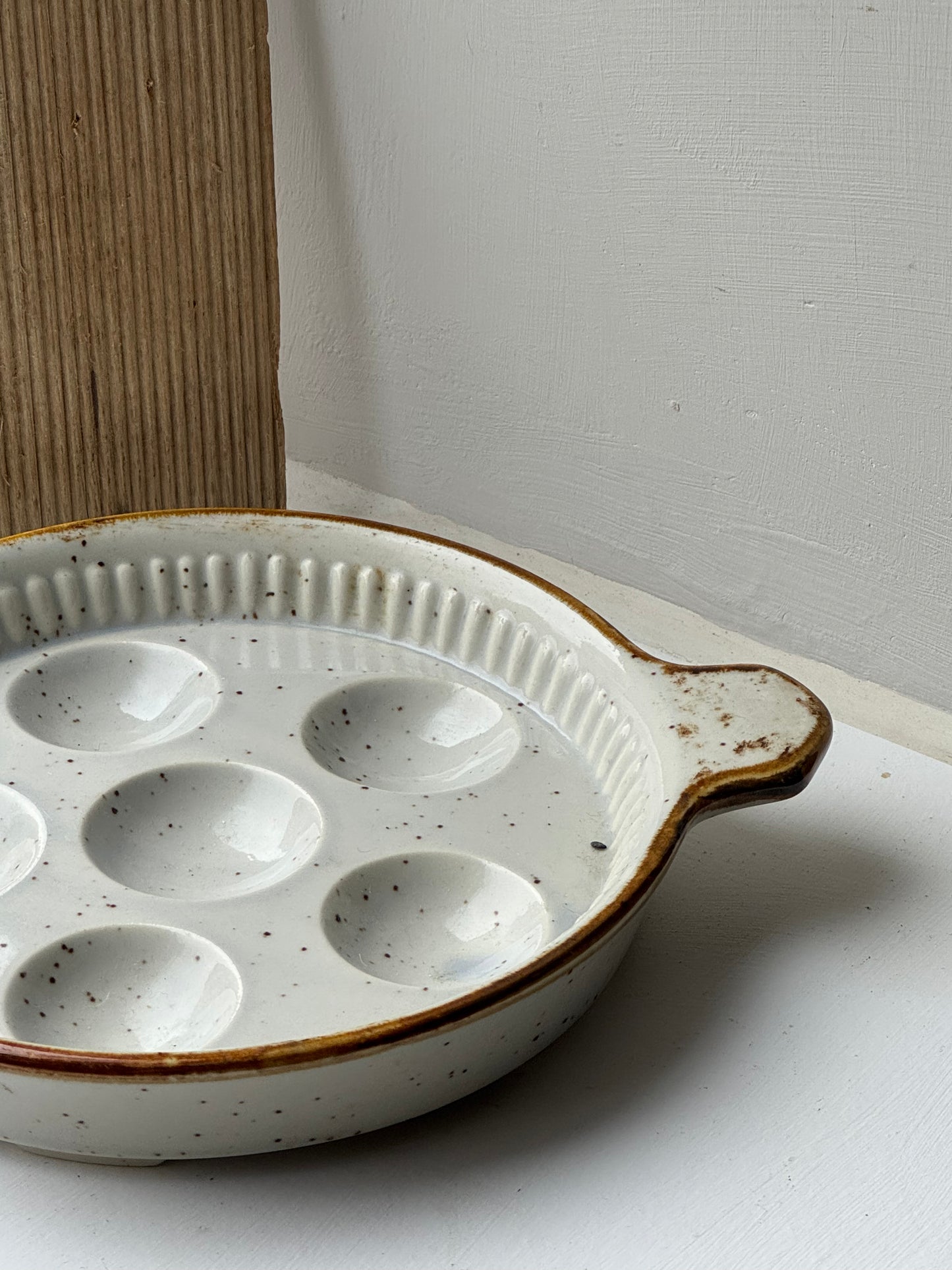 Vintage French Escargot Plate