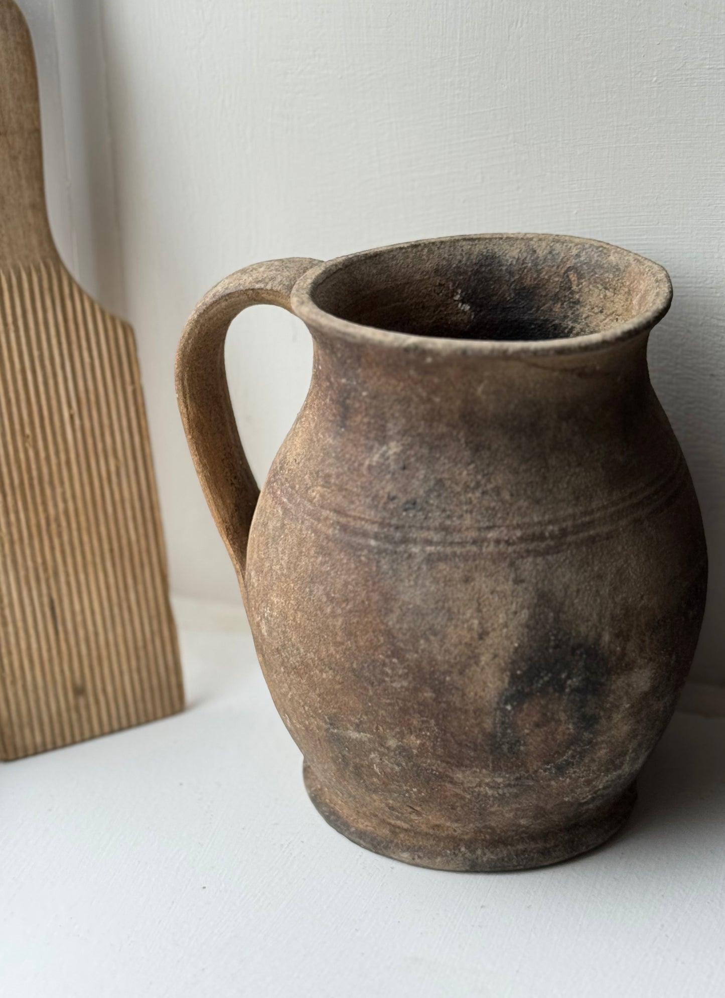 Vintage Rustic Mediterranean Jug