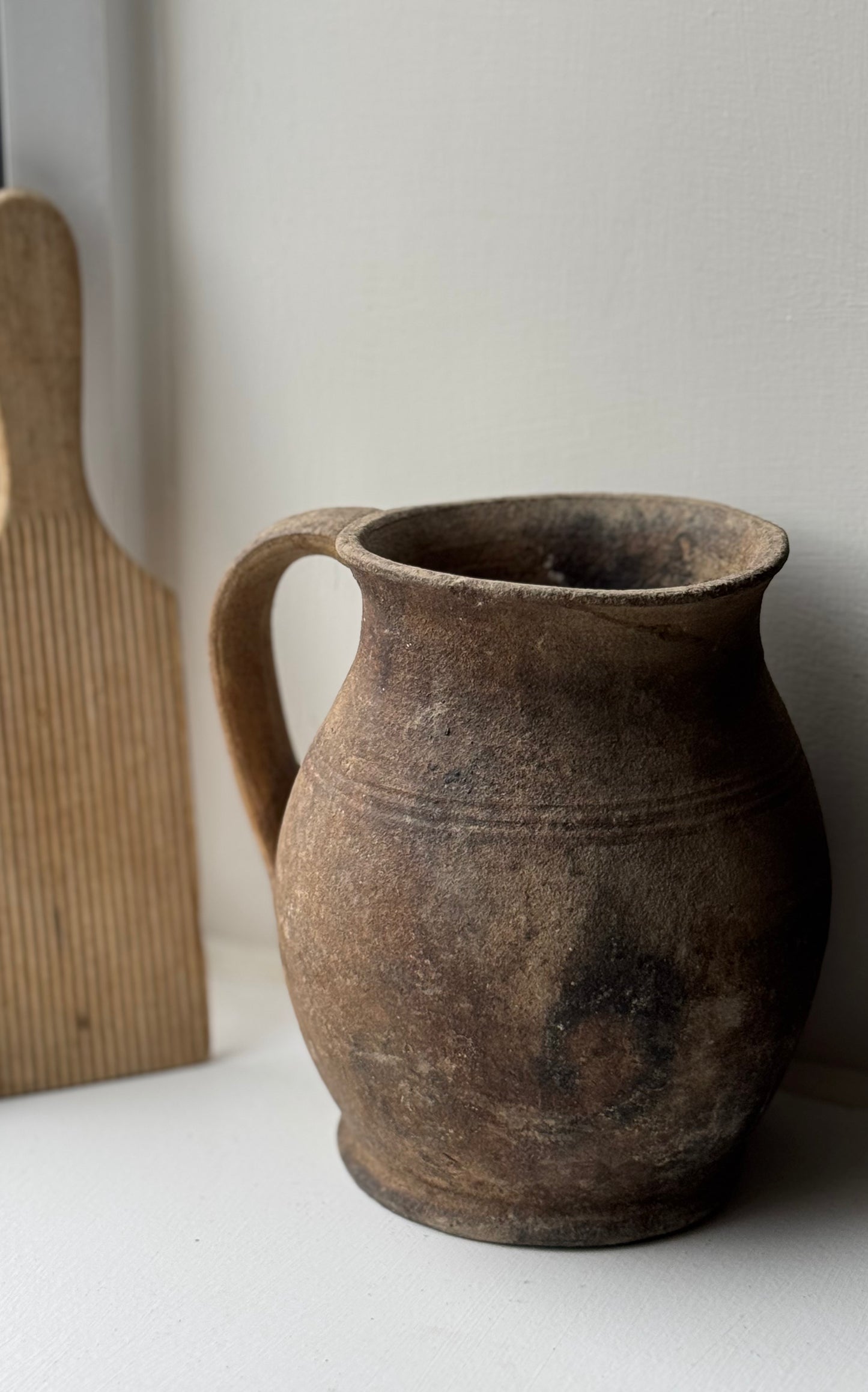 Vintage Rustic Mediterranean Jug