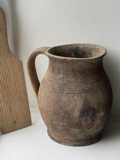 Vintage Rustic Mediterranean Jug