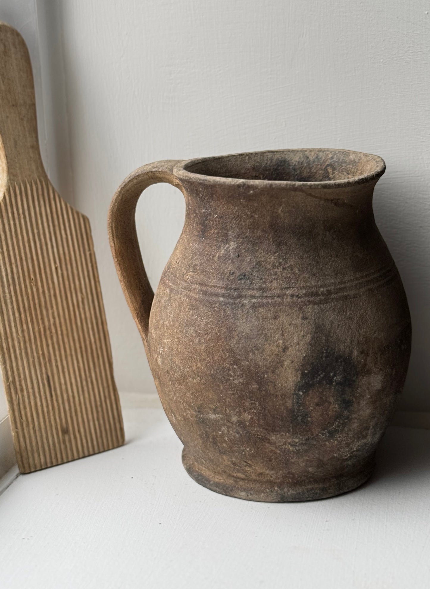 Vintage Rustic Mediterranean Jug