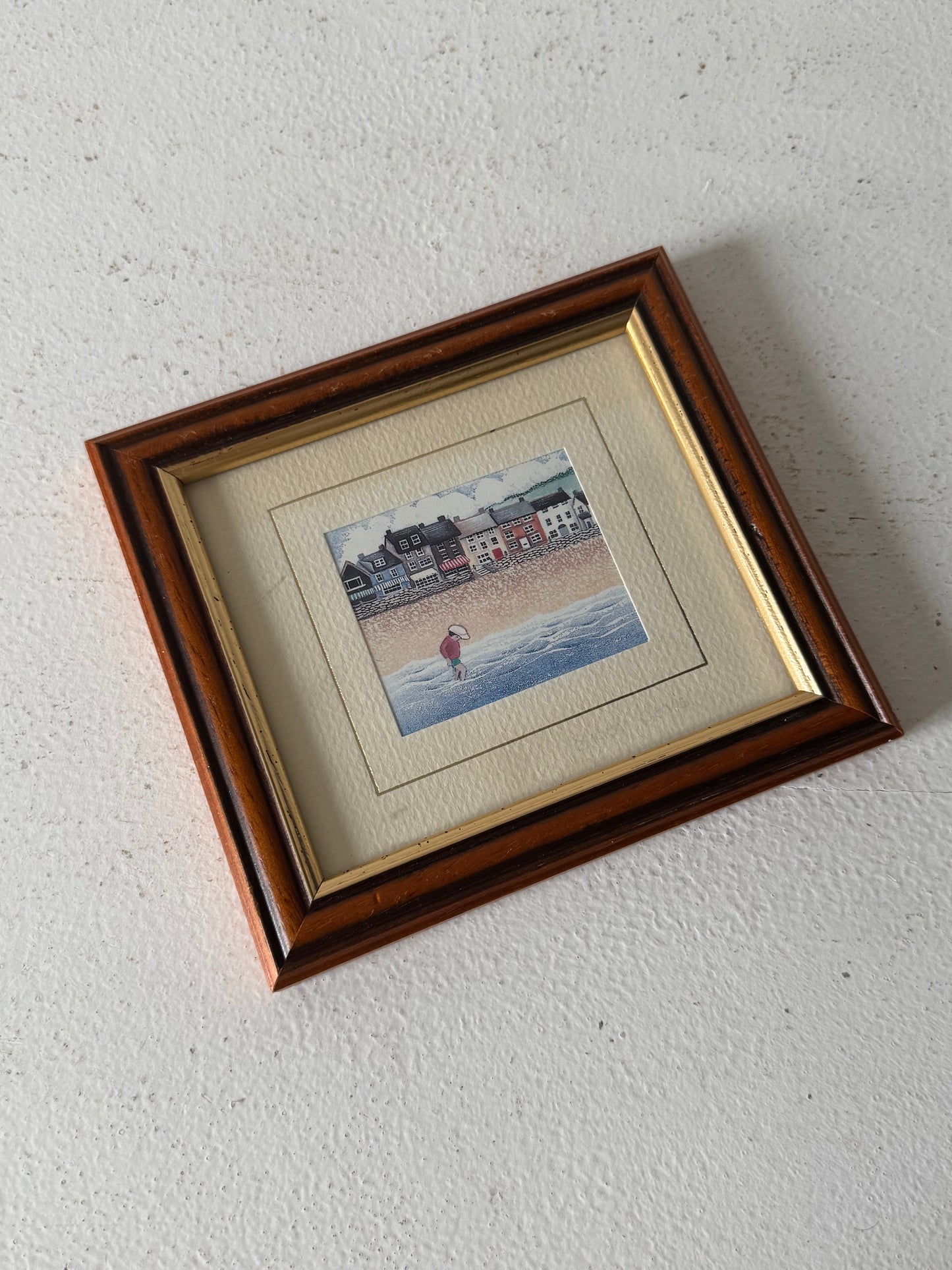 Small Vintaged Framed Art