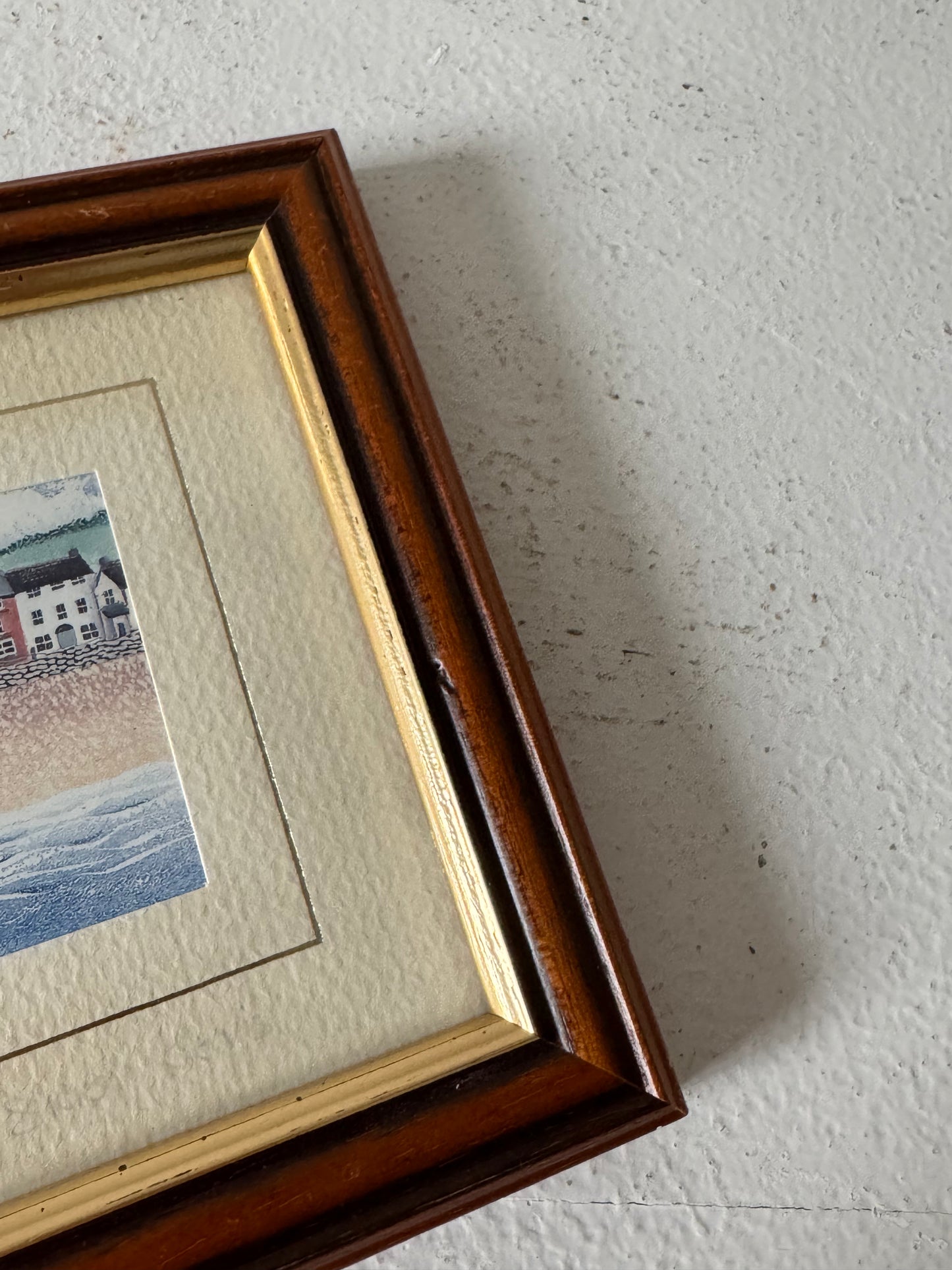 Small Vintaged Framed Art
