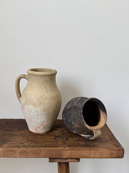 Vintage Hand Thrown Earthenware Jug
