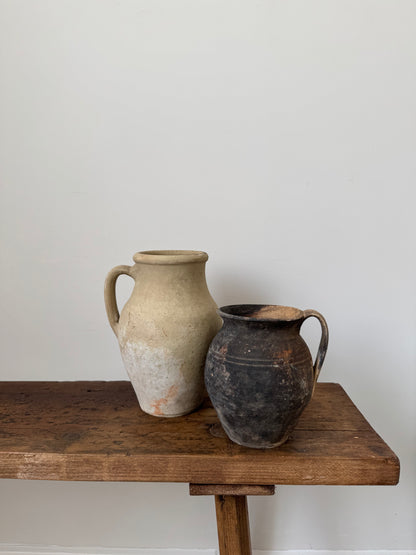 Vintage Hand Thrown Earthenware Jug