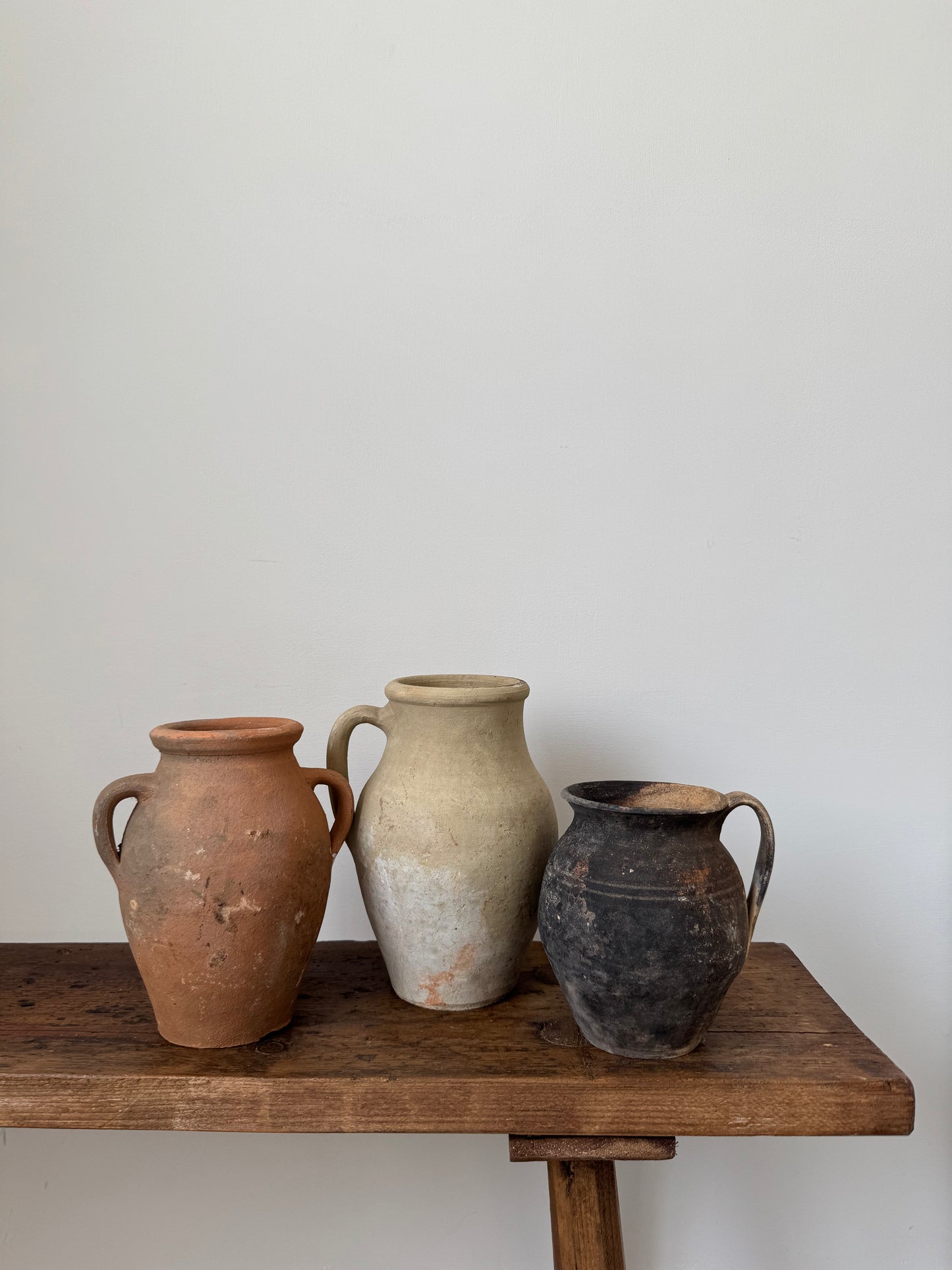 Twin Handled Turkish terracotta Vessel