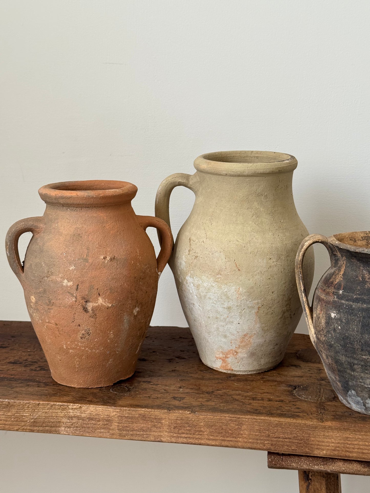 Twin Handled Turkish terracotta Vessel