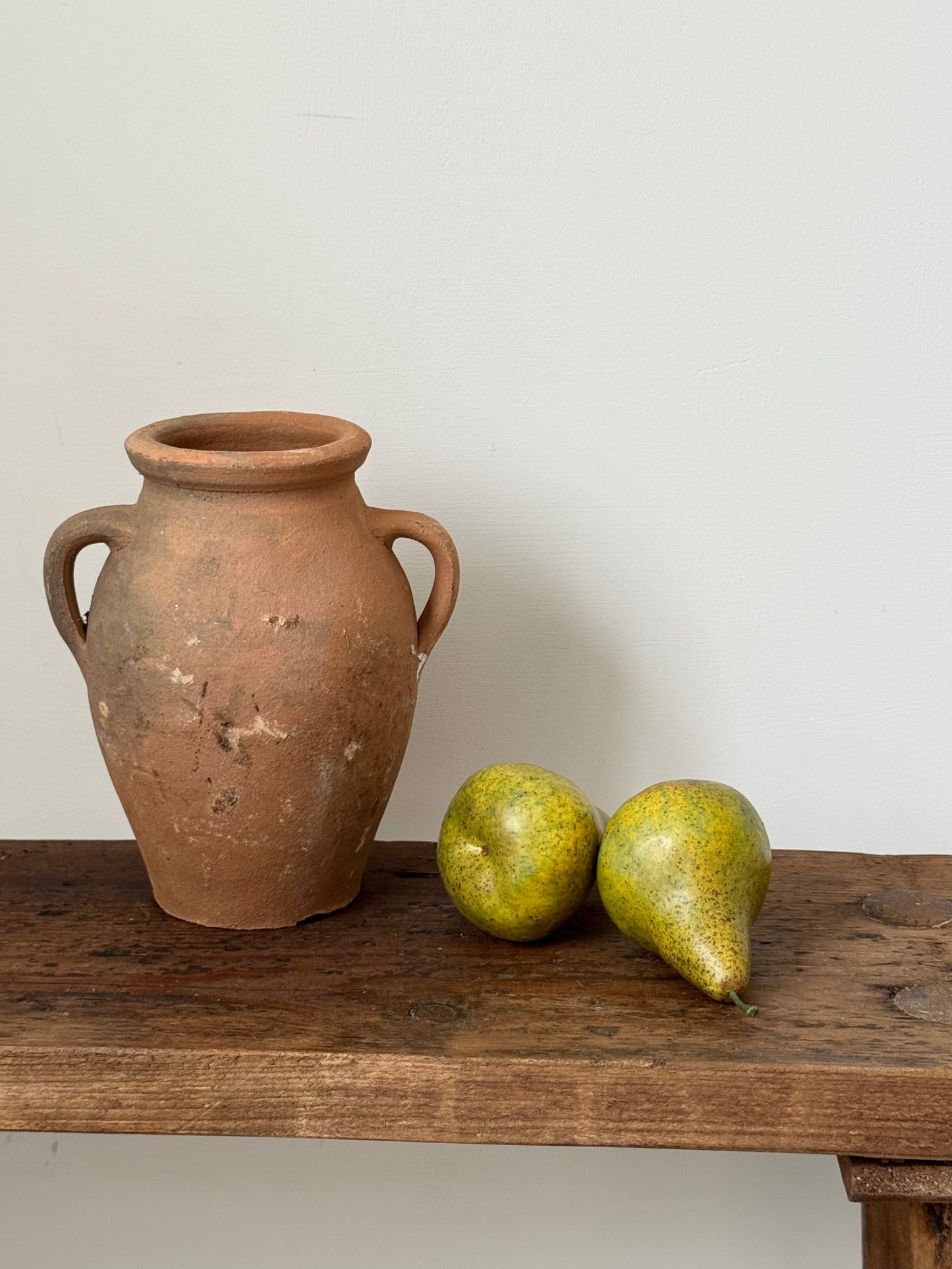 Twin Handled Turkish terracotta Vessel