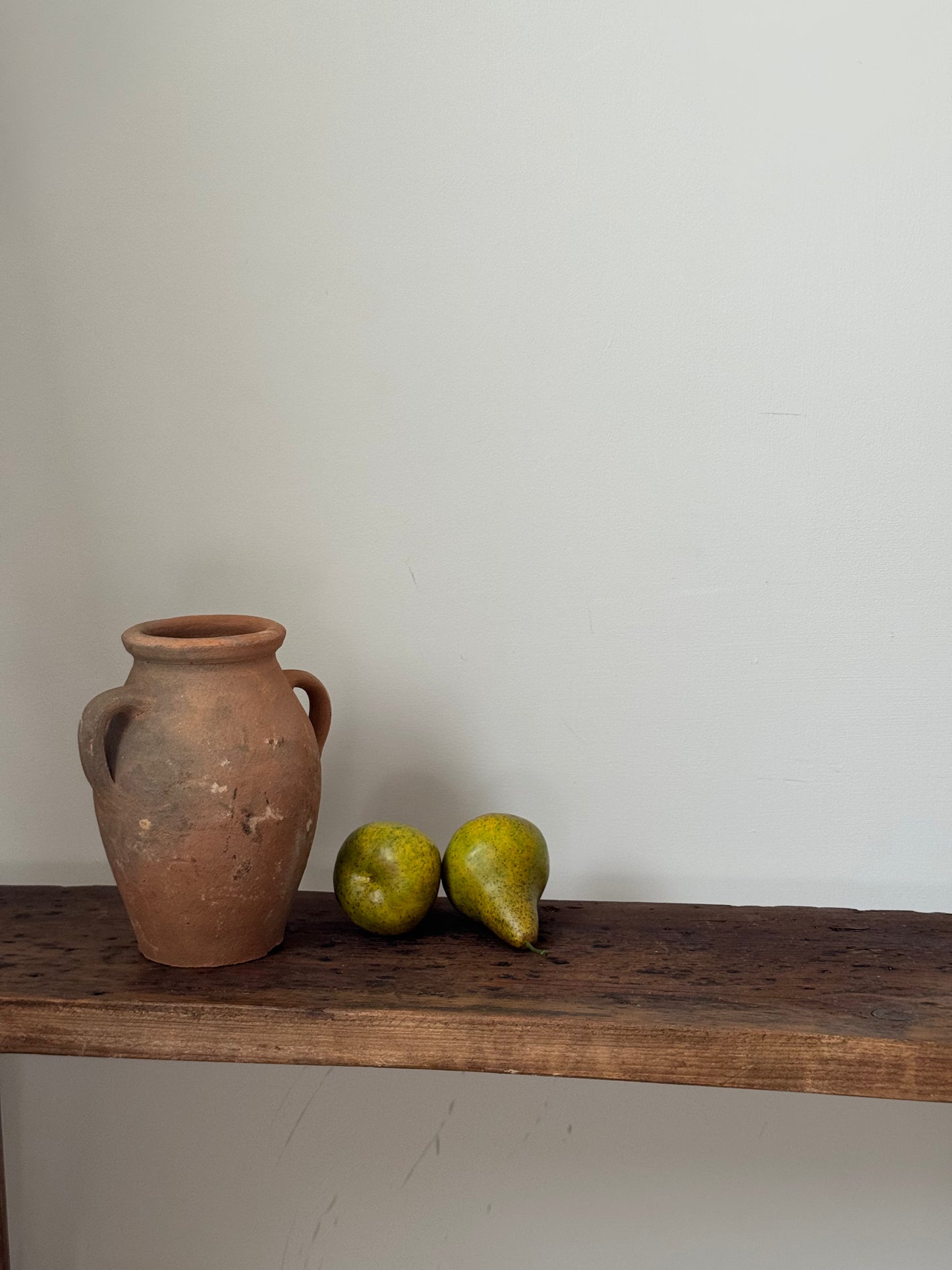Twin Handled Turkish terracotta Vessel