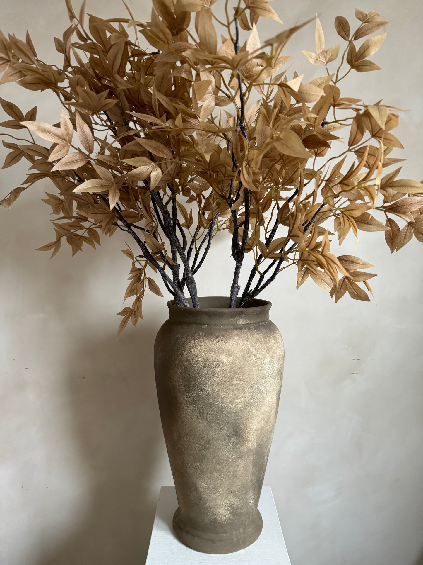 EARTH  |  Earthy brown large rustic vase