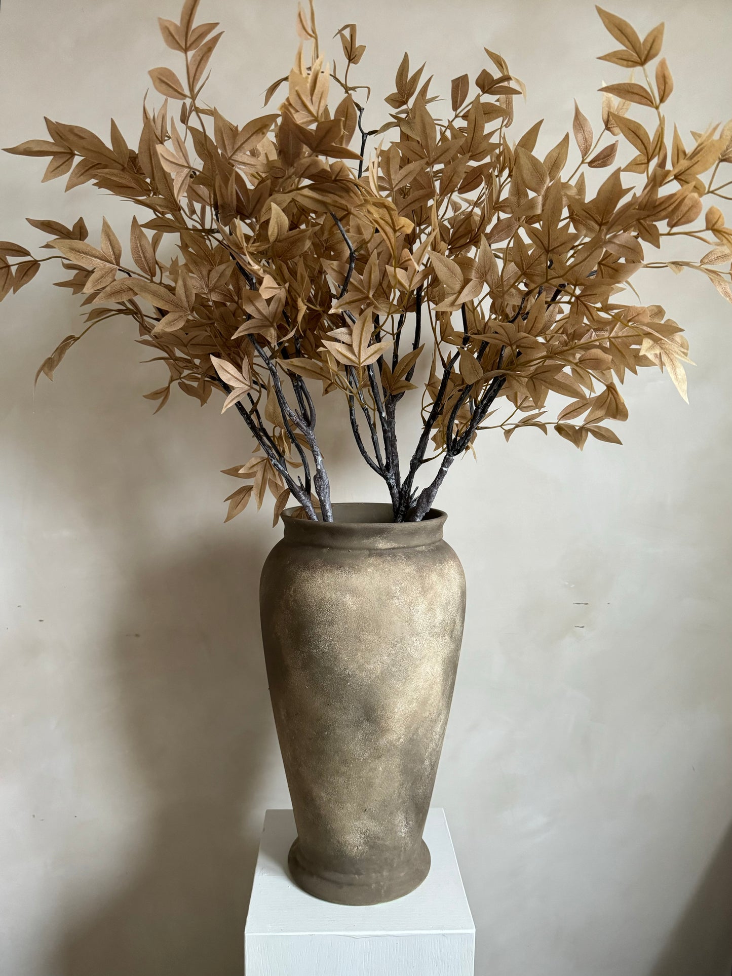 EARTH  |  Earthy brown large rustic vase