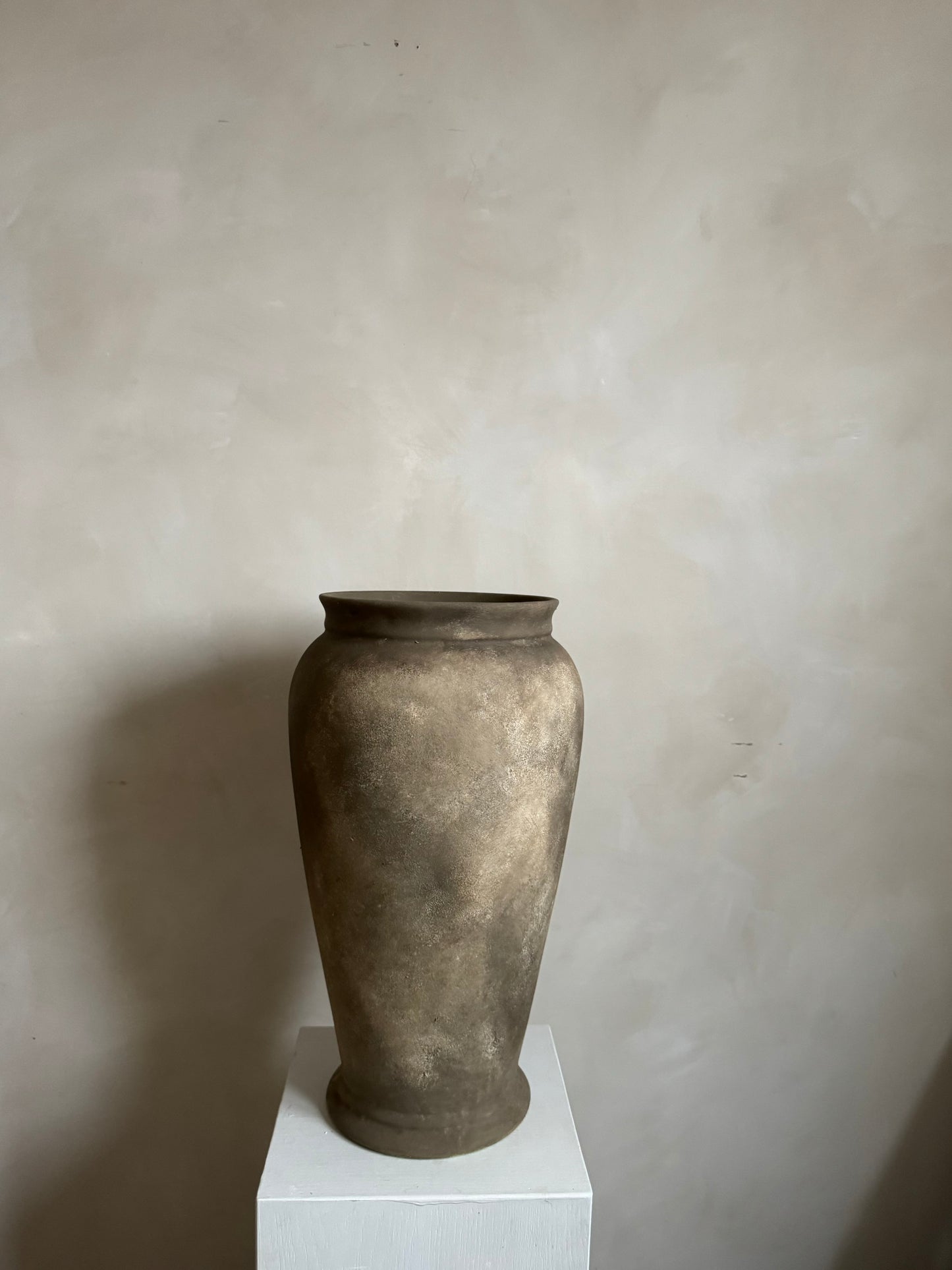 EARTH  |  Earthy brown large rustic vase