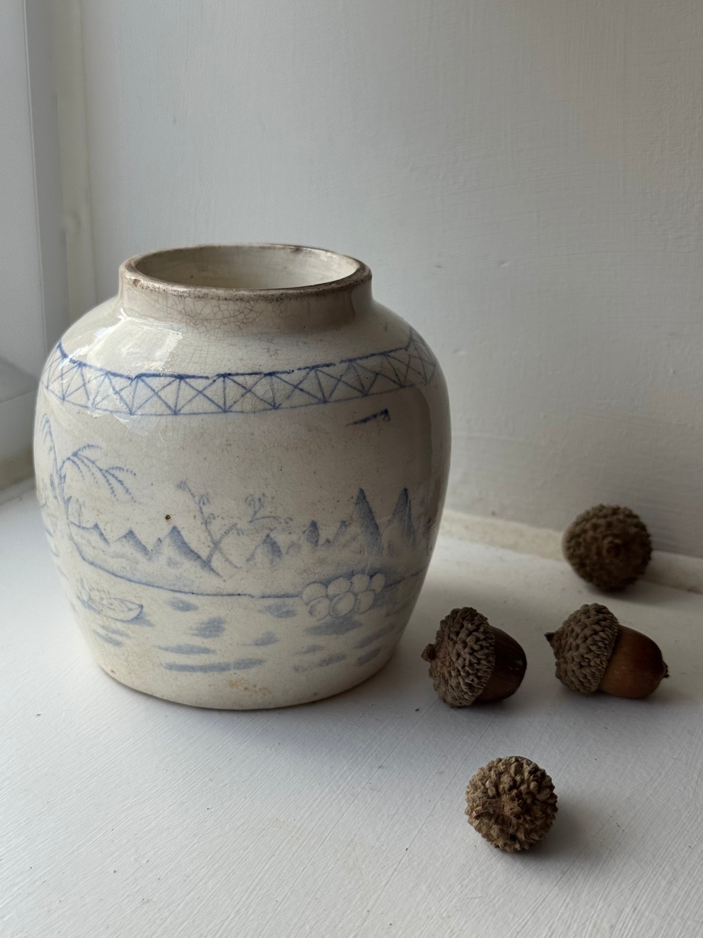 Small Antique Ginger Jar
