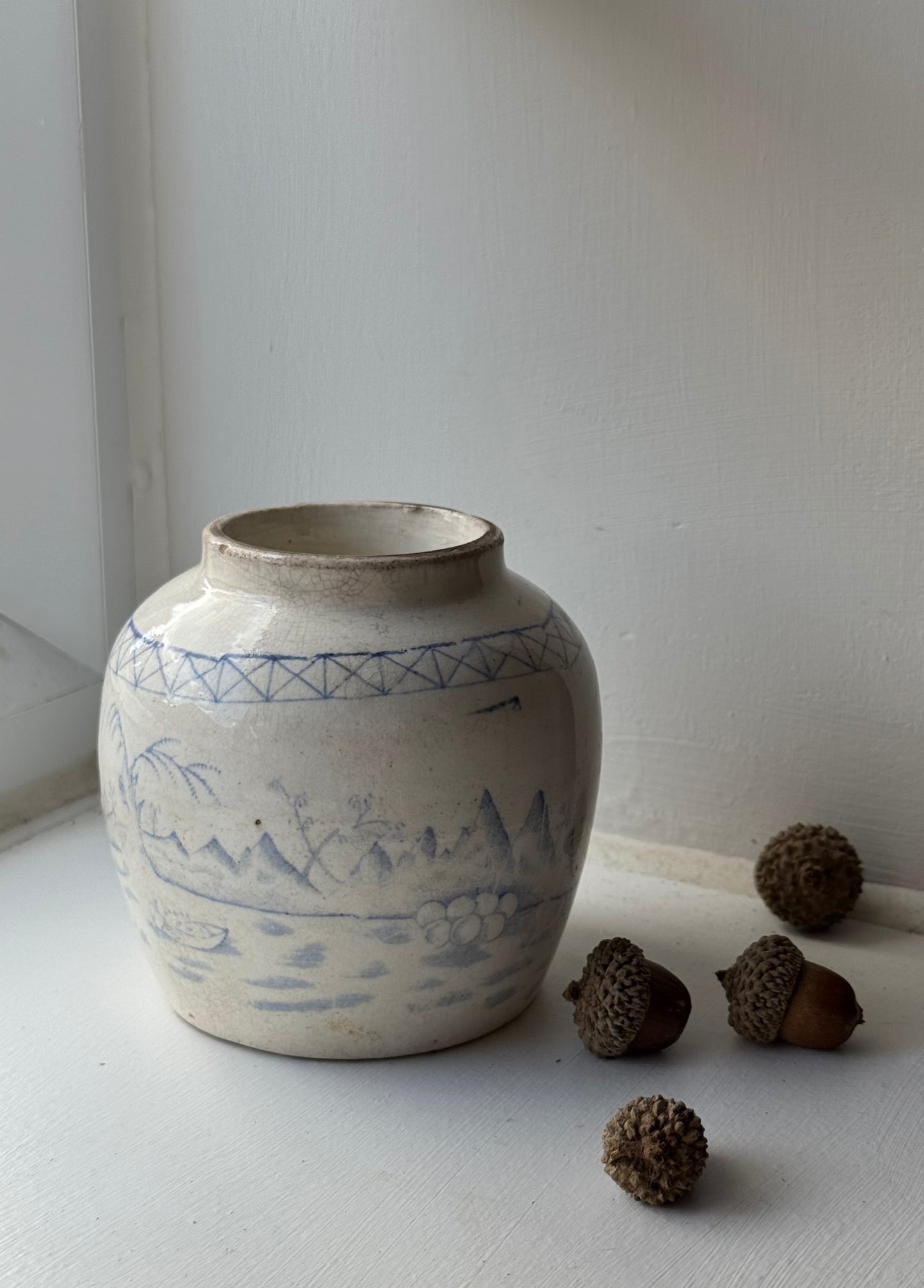Small Antique Ginger Jar