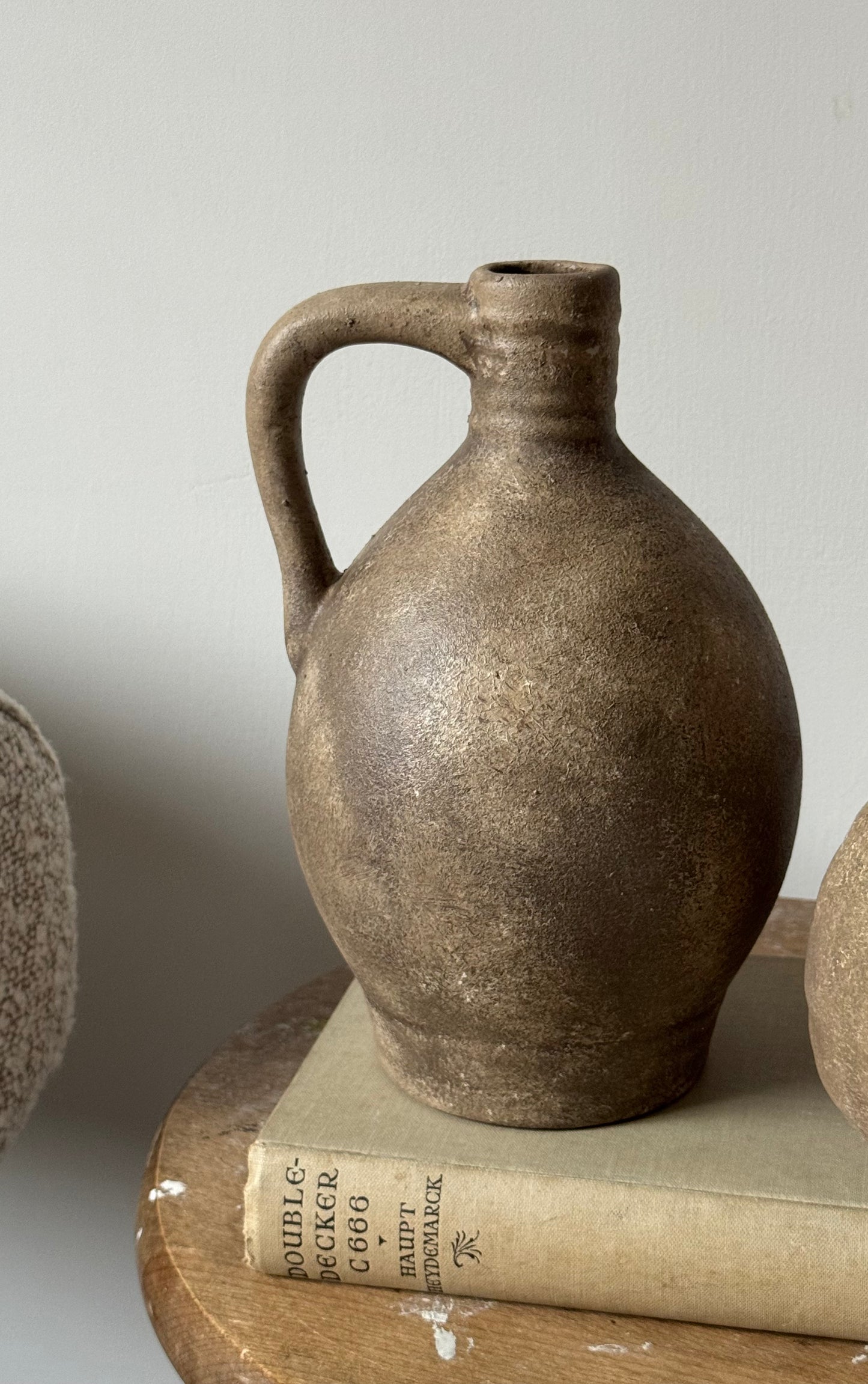 Up-Cycled | Earthy Brown Handled Pitcher Jug